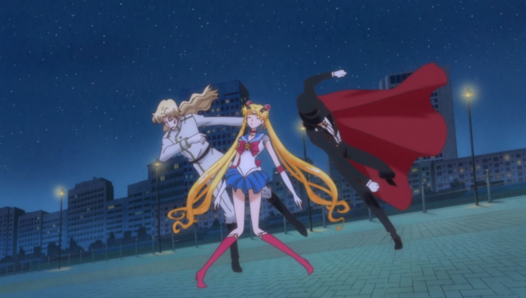 Tuxedo Mask punched Zoisite?! OMG! 